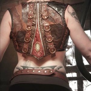 Leather Madmax Vest